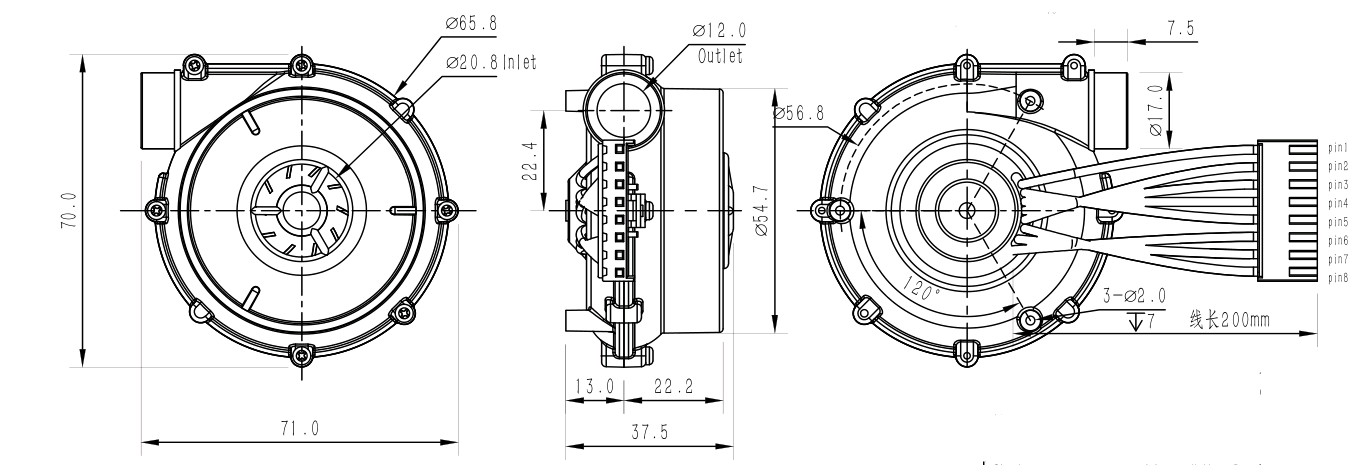 WS7040-24-V200外观图纸